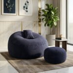 MonoLux Bean Bag Combo Navy Blue