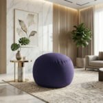 Gummy Bean Bag XXL Navy Blue