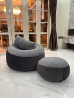 Giant Roll Fabrics Xxl 3pcs Combo Bean Bag- Gray / Ash - Image 3