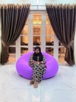 Gummy Bean Bag XXL Vivid Purple - Image 3