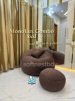MonoLux Bean Bag Combo Brown - Image 2