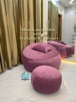 MonoLux Bean Bag Combo Onion Pink - Image 2