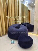 MonoLux Bean Bag Combo Navy Blue - Image 2