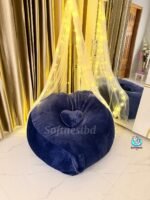 Heart Cloud Bean Bag Combo Blue - Image 3